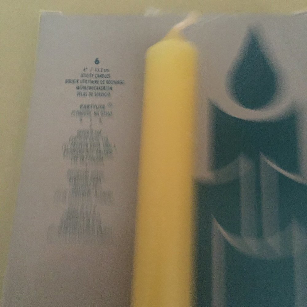 PARTYLITE 6" Utility Candles (6)